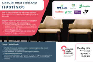 Cancer Trials Ireland Hustings